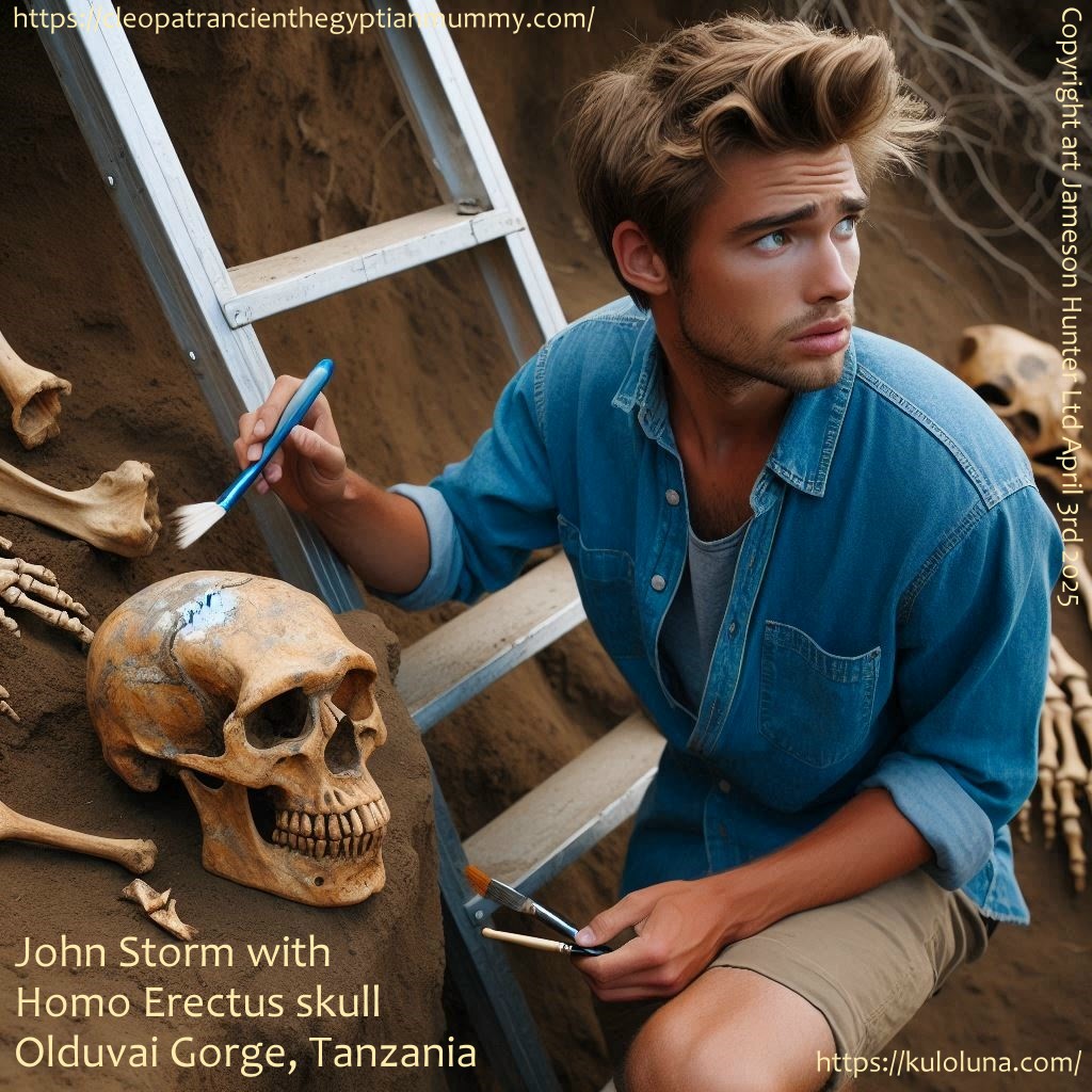 News of the discovery spread like wildfire. Within days, the Olduvai Gorge, usually a quiet haven for fossil hunters, was swarming with journalists, photographers, and documentary crews. John, barely out of his twenties, found himself thrust into the limelight, the boy wonder of archaeology. Headlines screamed his name: Storm Breaks New Ground in Human Evolution! Young Indiana Jones Unearths Missing Link!