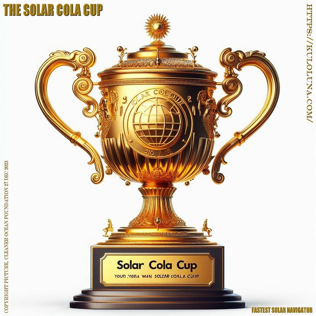 The Solar Cola Cup: World Navigation Challenge